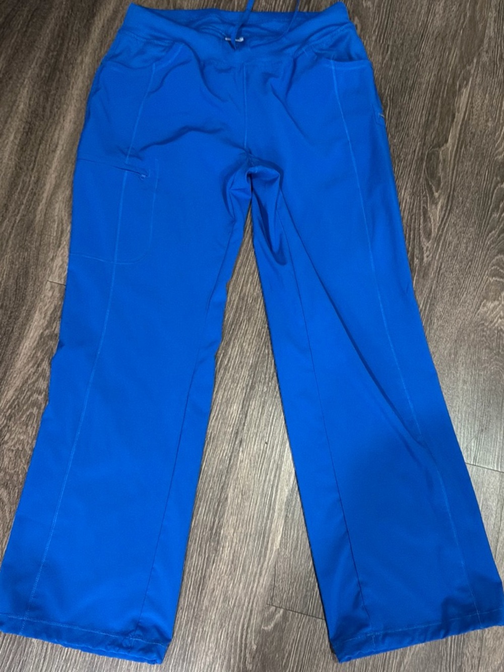 Blue pants with pockets size large